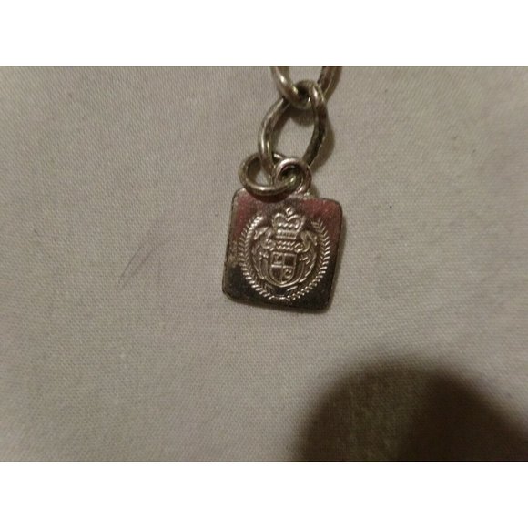 Vintage LIZ CLAIBORNE Brushed Silver Chain Link BELT Boho Gypsy Ladies Sz M - Picture 3 of 6